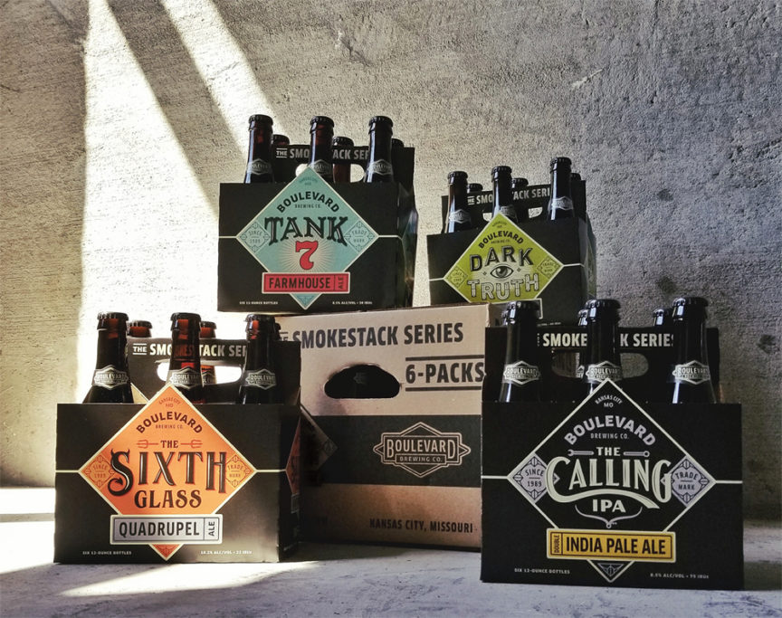 BOULEVARD MOVING SMOKESTACK SERIES BEERS TO SIX-PACKS