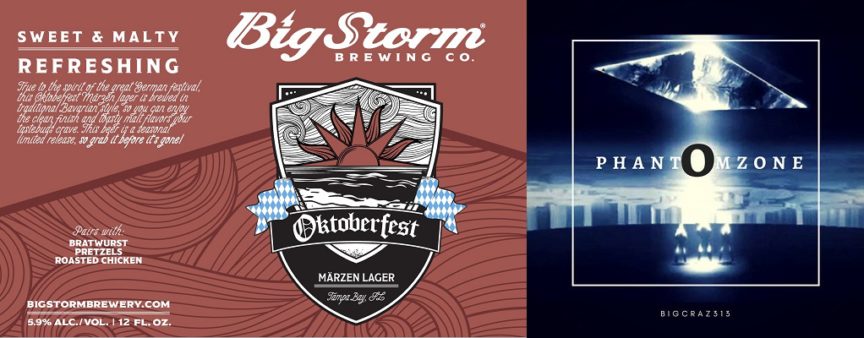 Big Storm Brewing Oktoberfest and Big Craz