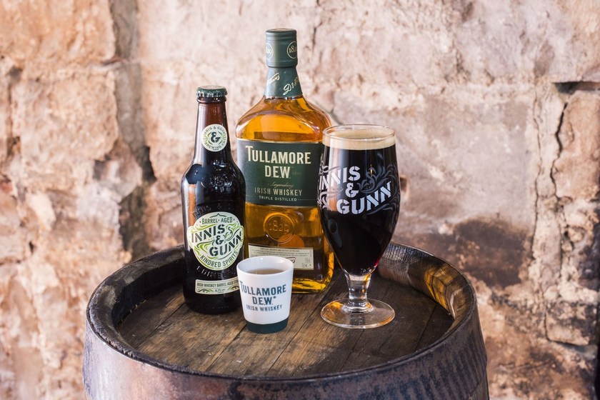 Tullamore DEW Irish Whiskey Barrel Aged Stout Beer is fundamental